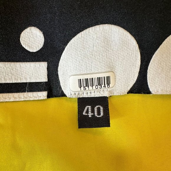 OOF WEAR Puffer Jacket 9108 In Nylon Crispy with Waist Belt Size 2 Citron Yellow - Picture 15 of 16